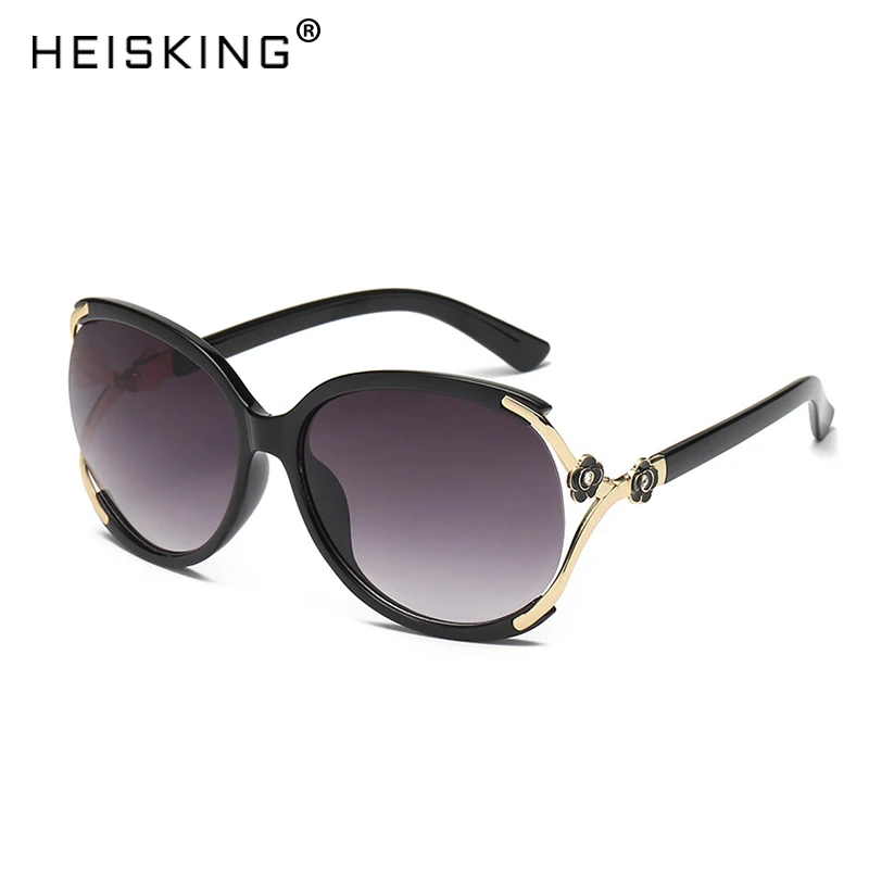

HEISKING 2021 Fashion Elegant Style Polarized Sunglasses UV400 Protection HD Lens Sun Glasses Gradient Eyewear