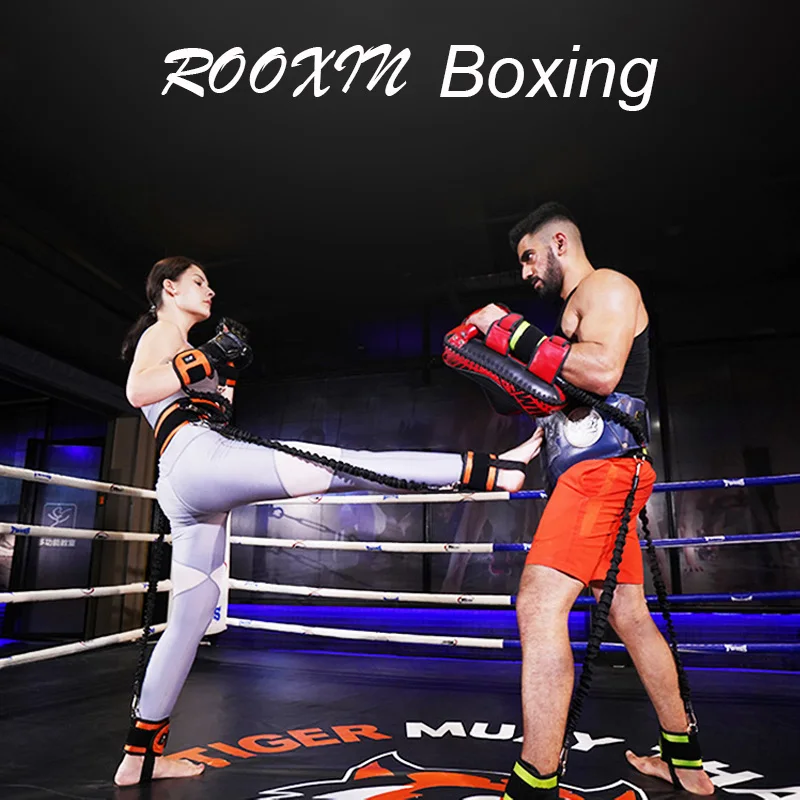 

Набор эластичных шнурков Rooxin, эластичная веревка для фитнеса, для тренировок по ралли и боксу