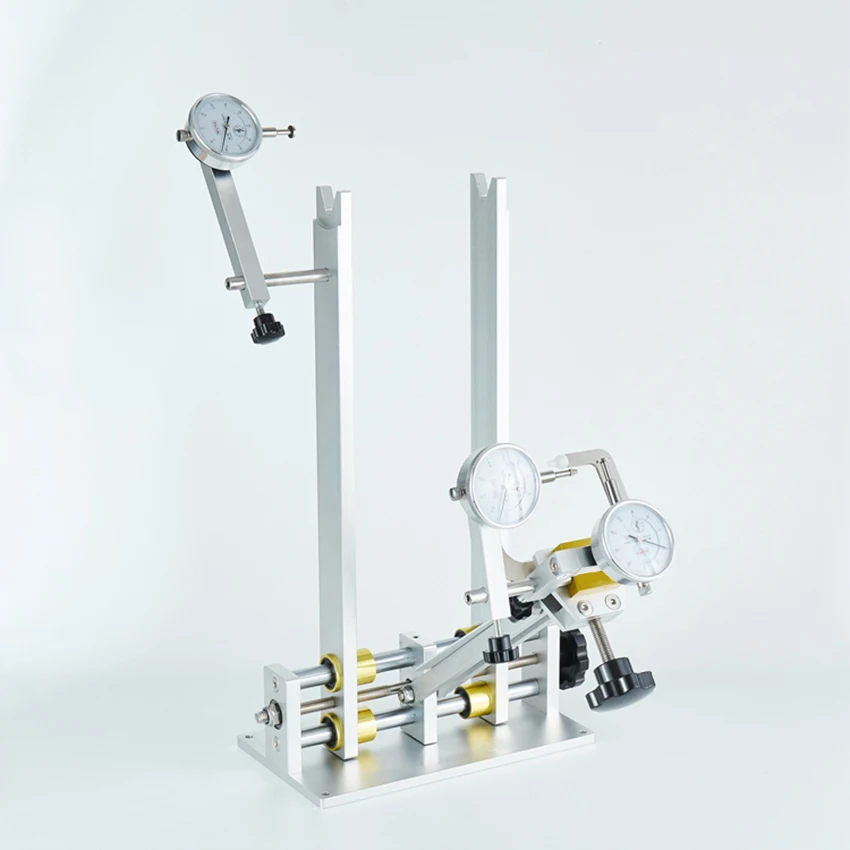 

Профессиональная подставка для колес велосипеда, инструменты для ремонта колес велосипеда с циферблатным индикатором, набор манометров, и...