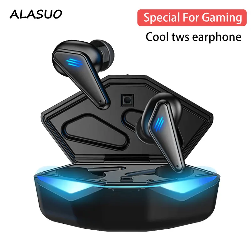 

Gaming Earbuds True Wireless Earphone with Mic 65ms Low-Latency TWS 12mm Driver Bluetooth Headphone for Call of Duty Mobile Game
