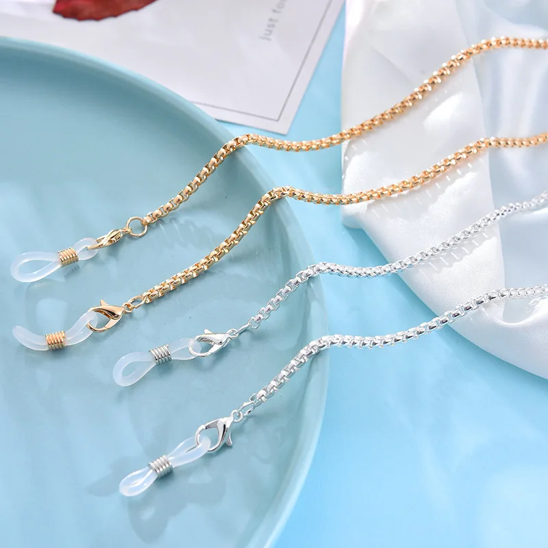 

New Unique Metal Glasses Chain Women Reading Glasses Hanging Chain Largand Sunglasses Chain Eyeglasses Holder Neck Strap Rope