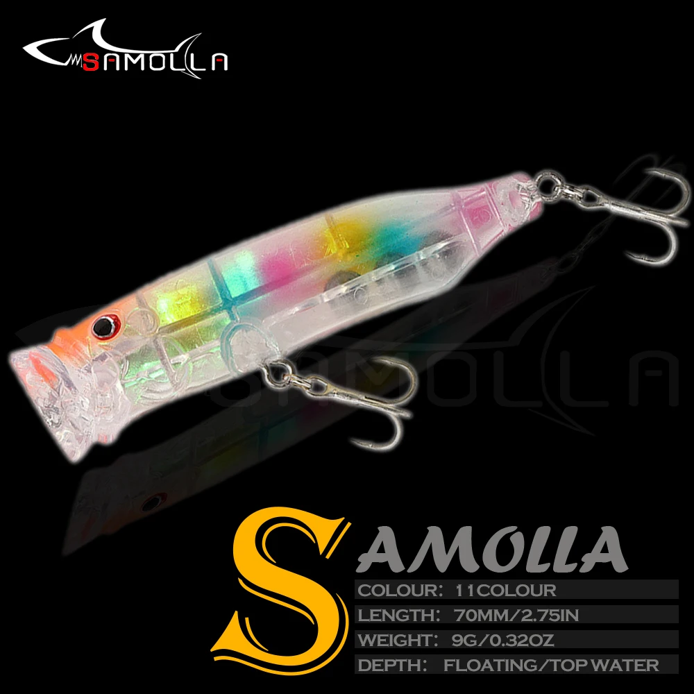 Рыболовные товары приманка Поппер вес наживки 9 г верхняя для воды искусственная