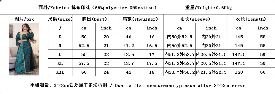 Рамадан Арабская мусульманская одежда Дубай ИД Мубарак мусульманское платье