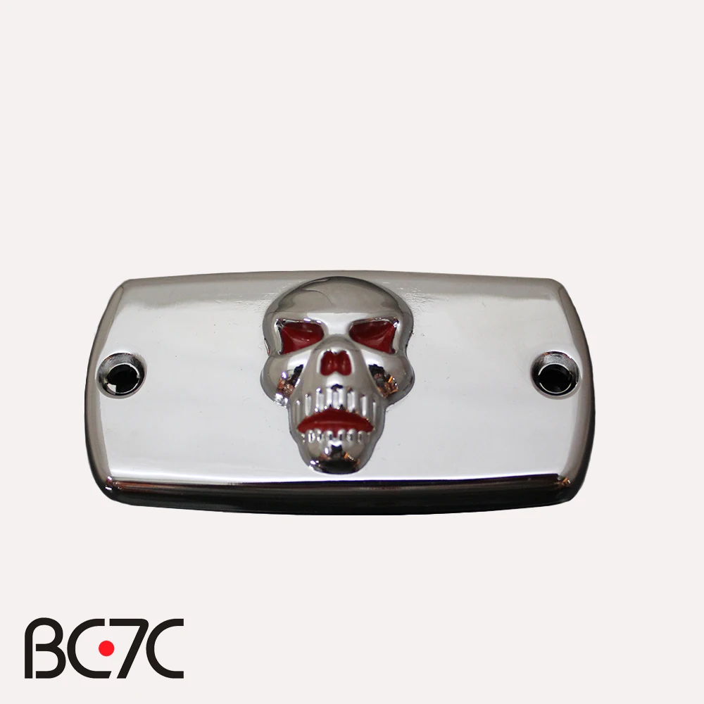 Черная передняя крышка тормозной жидкости мотоцикла Skull для Honda VT 400 Shadow 1994 1998 VTX