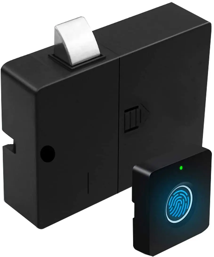 

Fingerprint Cabinet Lock Smart Fingerprint Lock Drawer Cabinet Wardrobe Smart Security Anti-Theft Fingerprint Lock