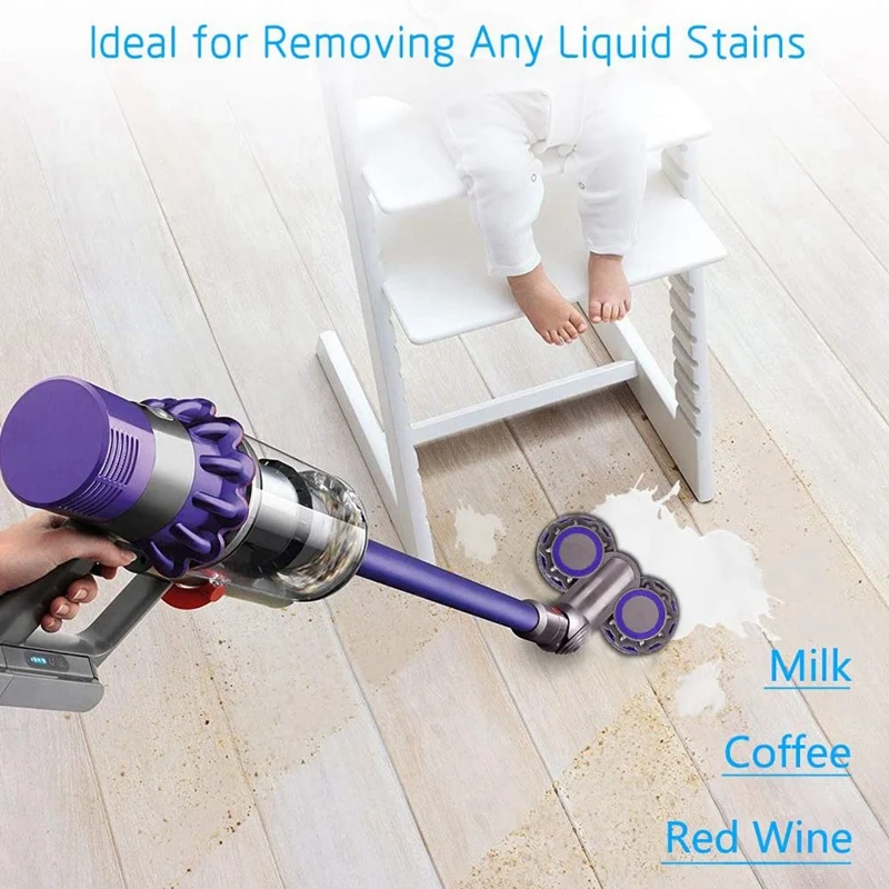 

Electric Mop Head Attachment Replacement for Dyson Cordless Stick V7 V8 V10 V11 Vacuum Cleaner with Mop Pads