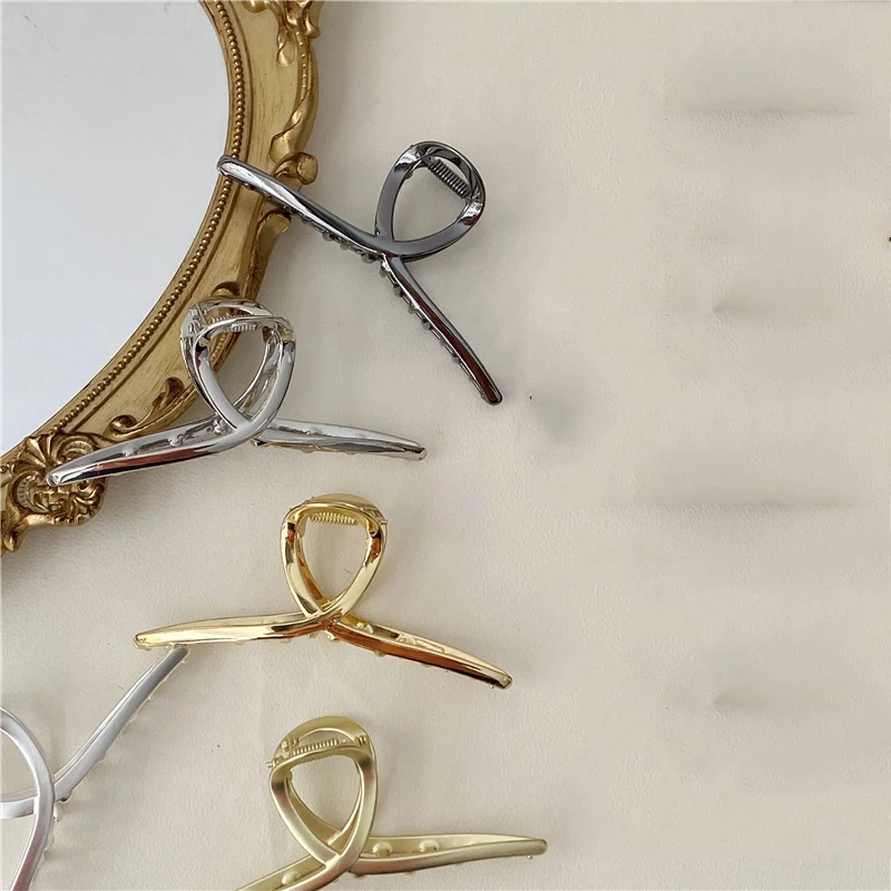 

Metal Vintage Hair Clips for Women Simple Claw Clip High Quality Geometric Hair Clips for Hair Girls Hair Clip Hair Accessories