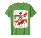 Ретро стиль гуарана Сода костюм футболка