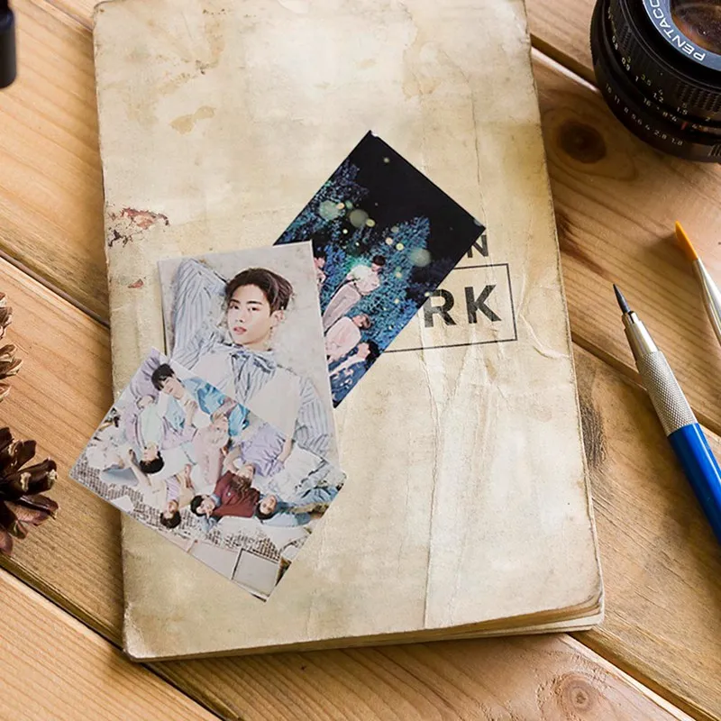 32 шт./компл. Got7 Mark Jackson YoungJae Bamboo YuGyeom JinYoung JB самодельная бумажная ломо-карта