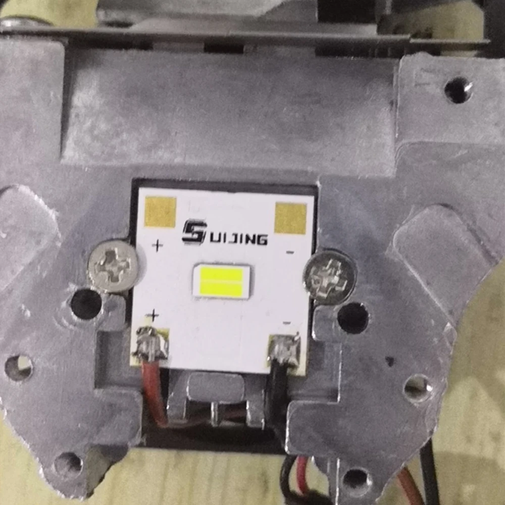 DLAND собственный ZSE 2 5 &quotМини би светодиодный проектор Объектив KIT LHD RHD Простая