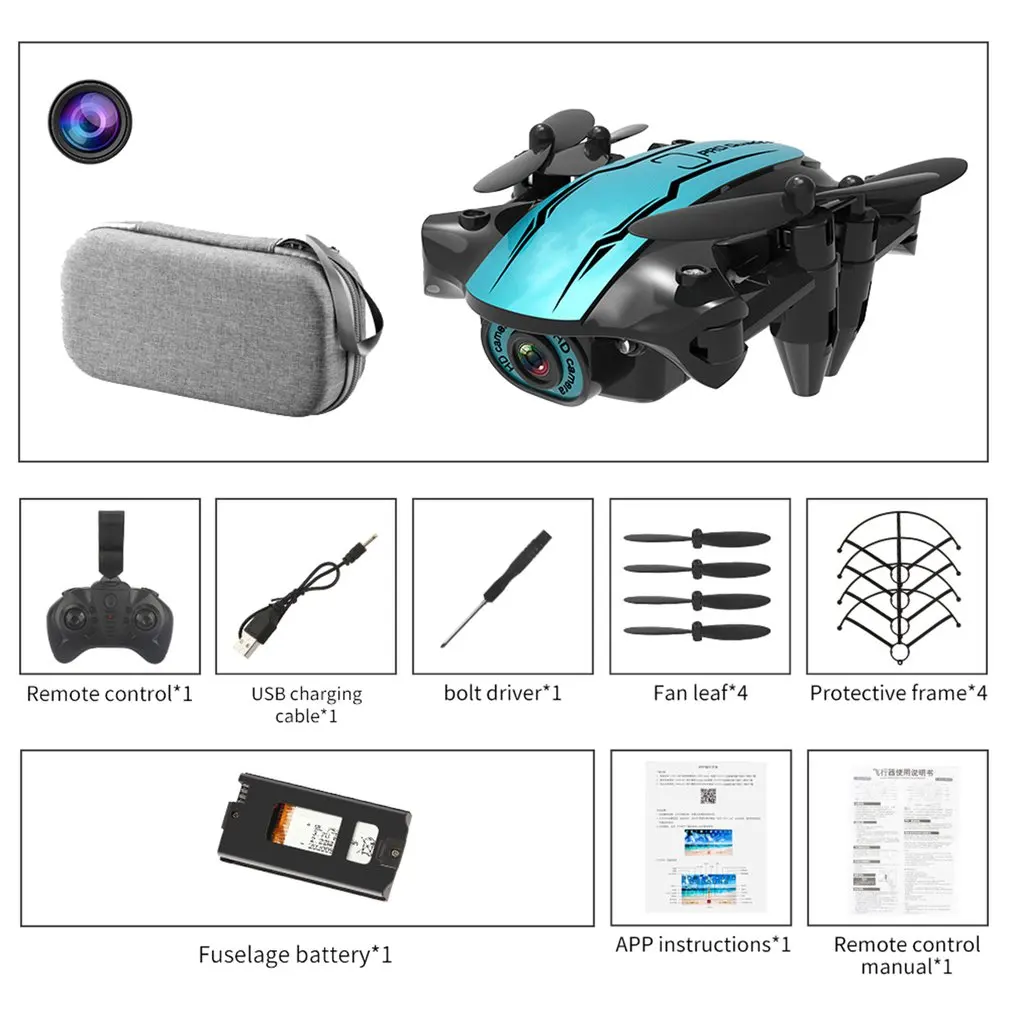 

RC Mini Drone 4K Camera WiFi Fpv Professional Photography Drone Foldable Remote Control Quadcopter Helicopter Toys For Boy