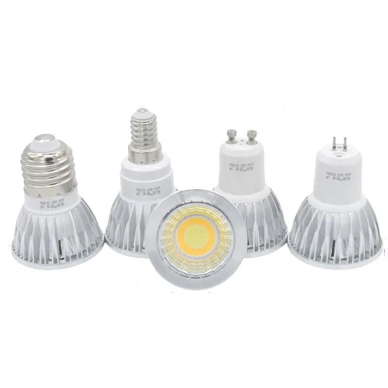 

GU10 LED 9W 12W 15W LED lamp Spotlights Light Warm white /White Lights MR16 12V E14 E27 GU5.3 AC85-265V Hotel Family lighting bu