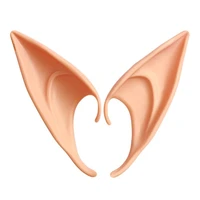 2021 new 1312 pair halloween party elven elf ears pointed anime fairy cospaly costumes vampire soft christmas party 2020 trend
