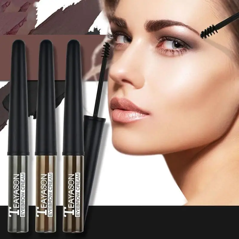 3 цвета стойкий гель для бровей усилитель водонепроницаемый брови