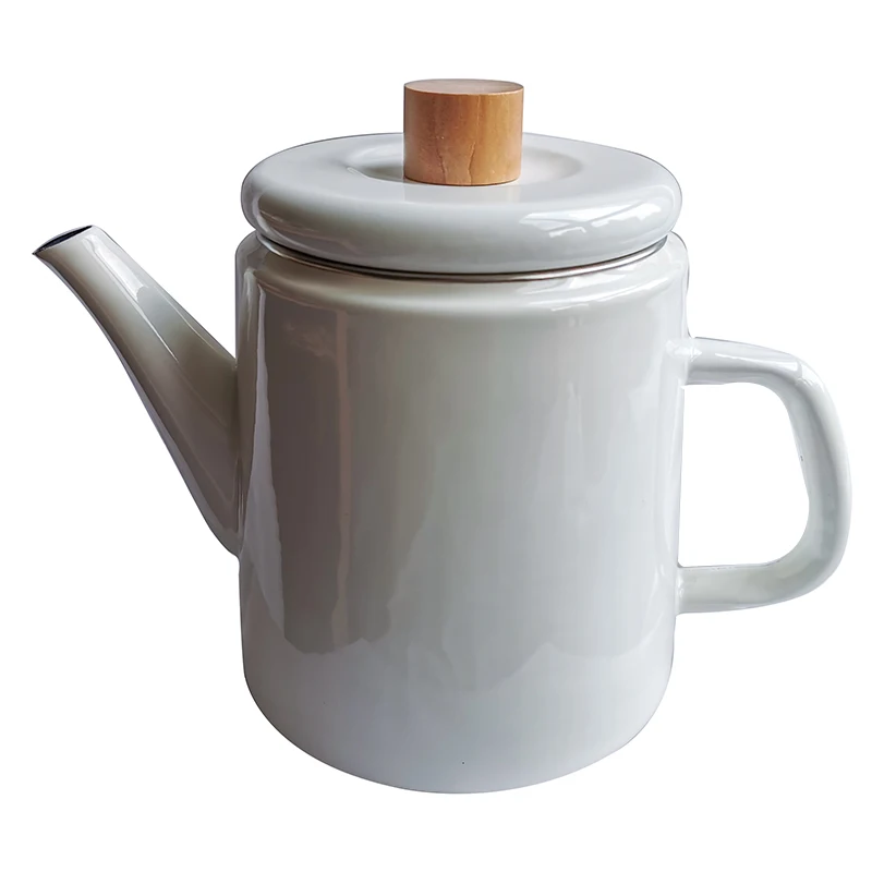

Enamel kettle thickened household induction cooker gas universal teapot hot water pot camping kitchen WJ030886