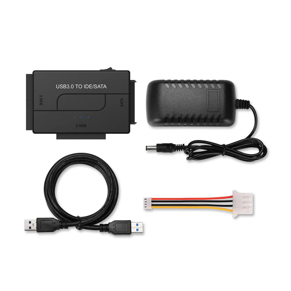 

USB3.0 to SATA/IDE External Hard Drive HDD Adapter Cable Converter SATA External Enclosure HDD Box for PC Laptop