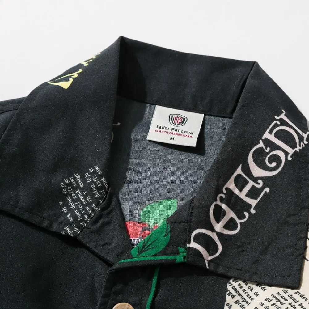 Пляжная одежда для мужчин Гавайские рубашки с принтом летние топы