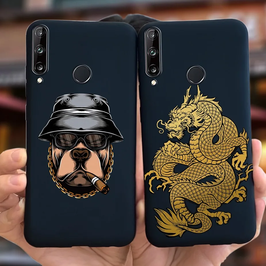 Чехол для телефона Huawei P40 Lite E роскошный черный силиконовый мягкий чехол из ТПУ