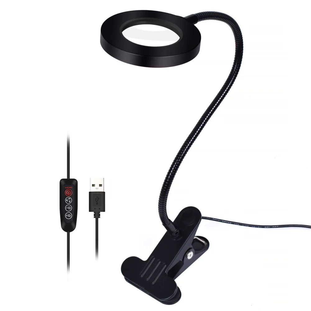 3X держатель Rework светодиодный Лупа сварочный стол освещение паяльная станция