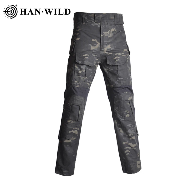 

Mens Camouflage Cargo Pants Hiking Pants Elastic Flexible Multiple Pockets Military Trousers Outdoor Sport Pants Tactical Pants