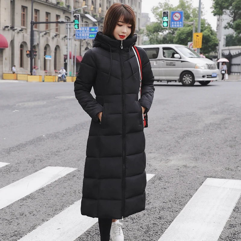 

Winter jacket women Fashion Long Thicken Warm Jackets Down Cotton Padded Jacket Outwear Parkas Plus size 6XL women clothes 2021