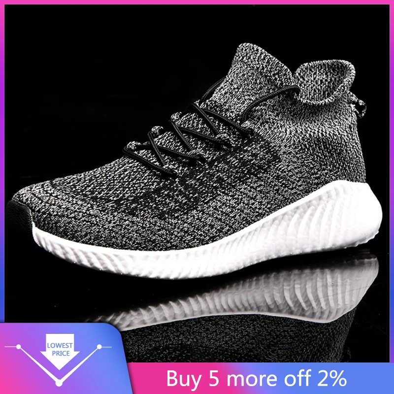 Мужские кроссовки YOUYEDIAN синие повседневные дышащие размера плюс для осени 2019