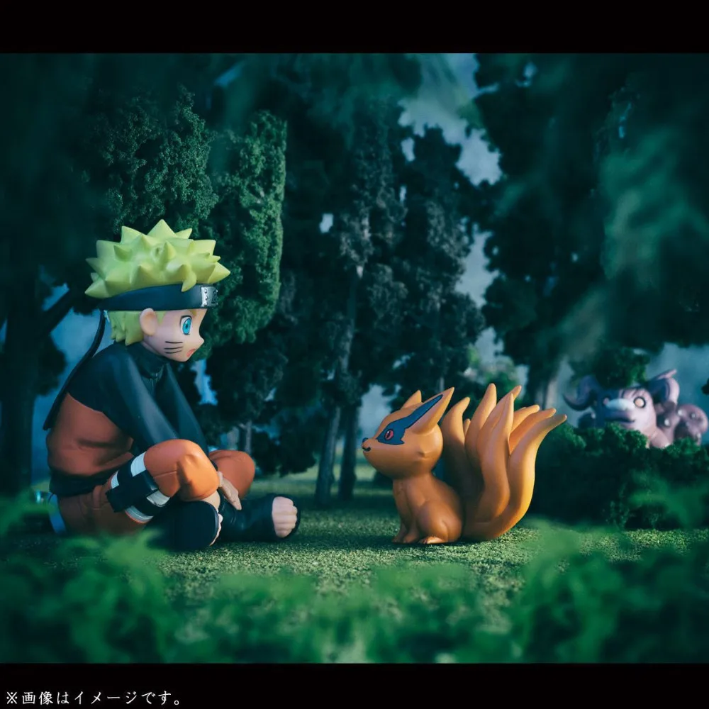 10 шт./компл. Bijuu Uzumaki Kurama Kyubi gure Коллекционная модель игрушки подарок для детей |