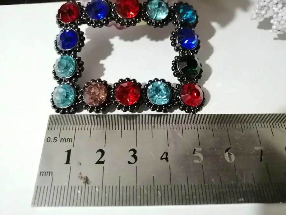 Аппликация из горного хрусталя на плоской подошве 2 шт./лот | Дом и сад