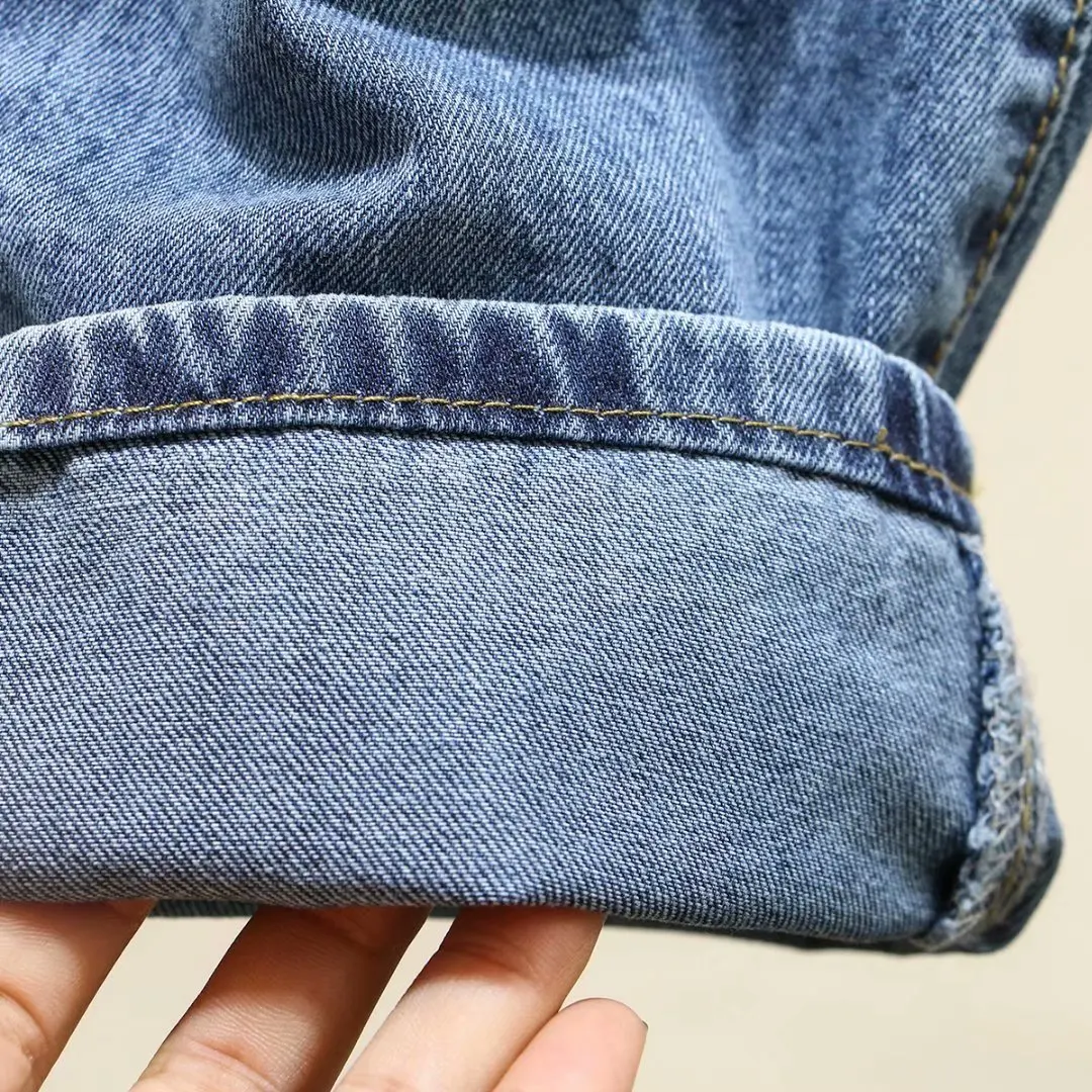 2020 весенние модные джинсы с высокой талией женские брюки карандаш хлопковые