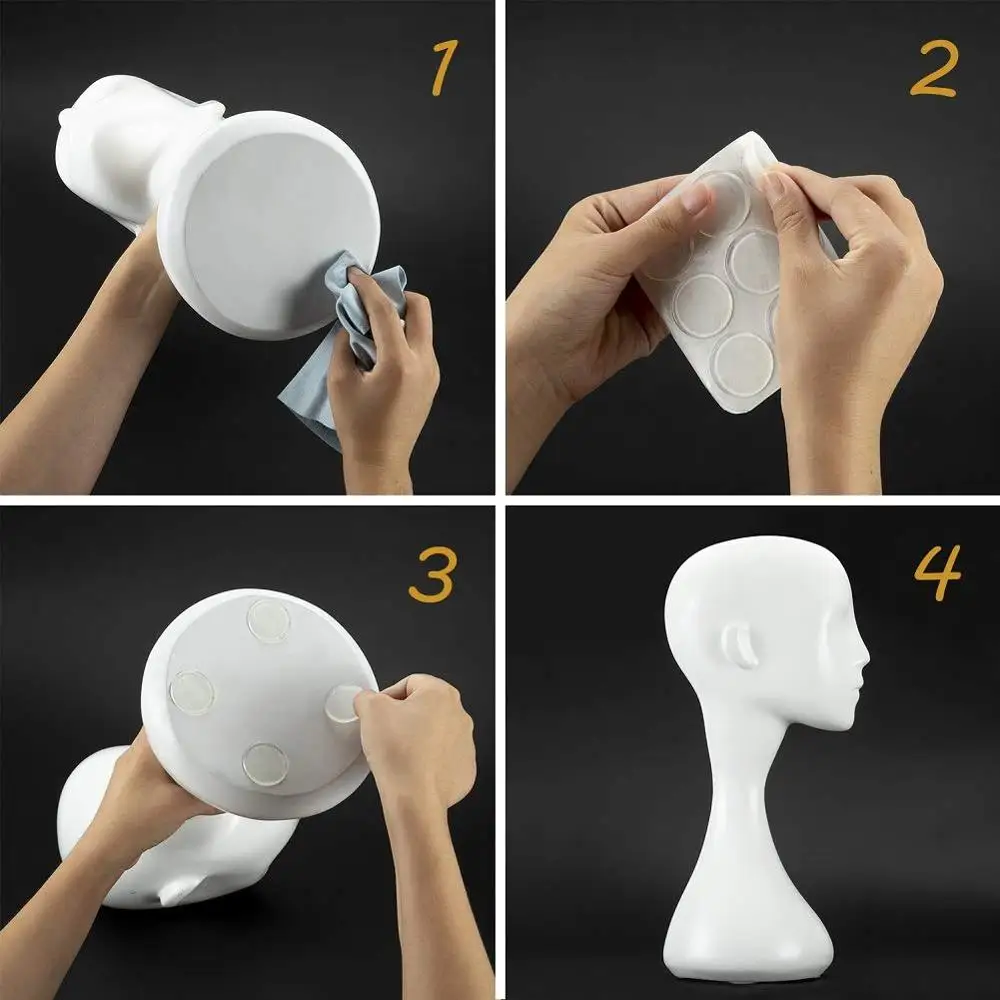 18 шт. прозрачные клейкие бамперы 20 х3 мм|Замки шкафов| |