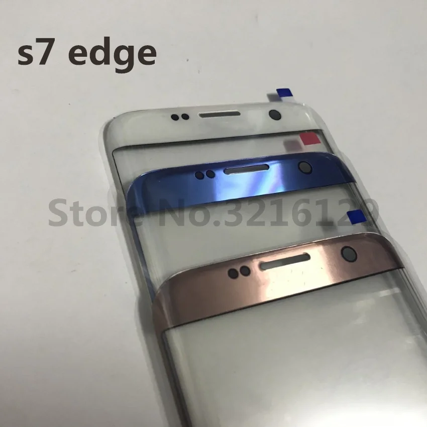 Замена ЖК передний сенсорный экран Внешний стеклянный объектив для samsung Galaxy S7 Edge G935 G935F/P/V/R/T/A+ Sticke+ инструмент