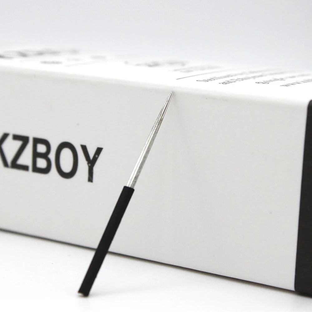 

KZBOY Sterile Disposable Individually Package Round Microblading Blades 3R 5R Lamina Shading Hard Eyebrow Tattoo Manual Needles