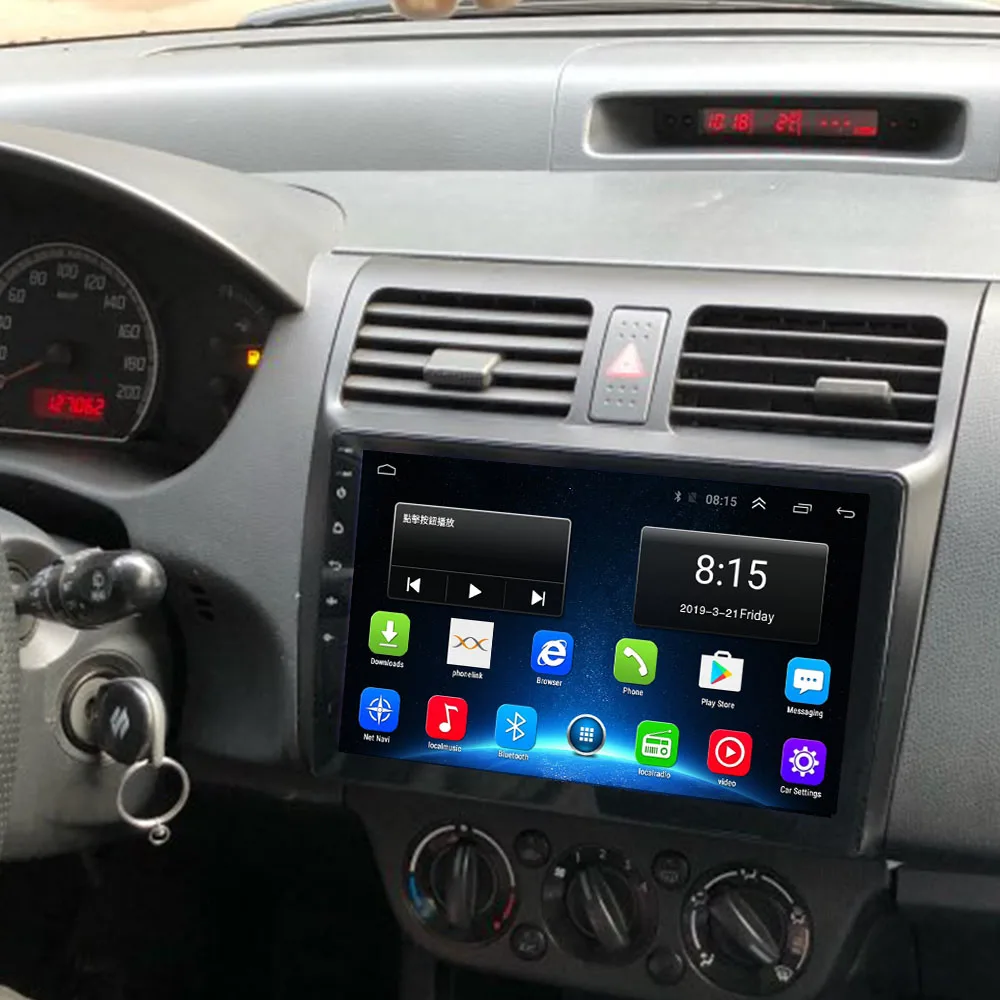 

2020 автомобильный стерео GPS навигационный мультимедийный плеер для 2005 2006 2007 2008 2009 2010 Suzuki Swift 10,1 "Android 10,0 головное устройство