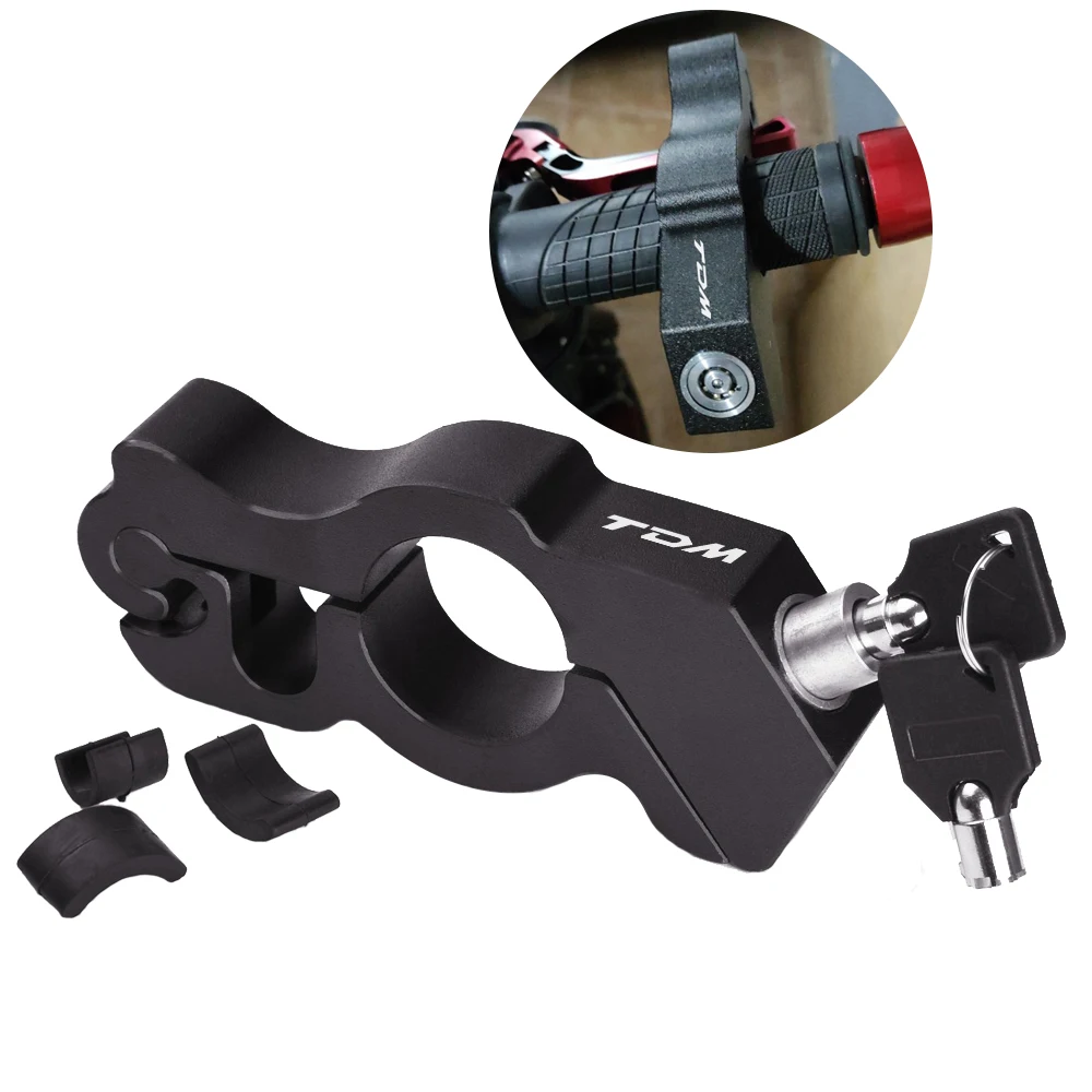 Замок для руля мотоцикла с ЧПУ, Тормозная ручка, твердый замок ...