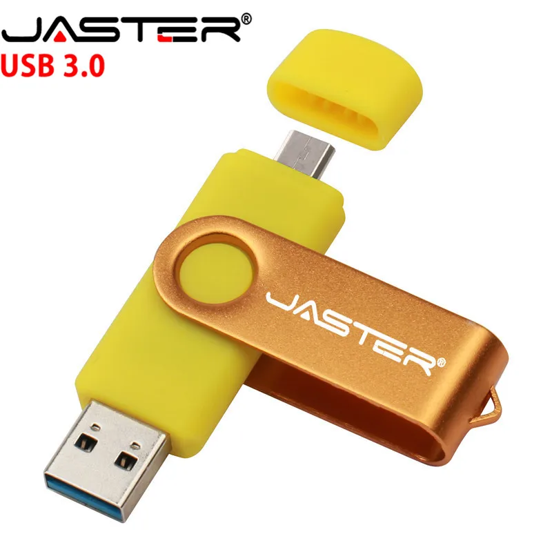 Новый флэш накопитель JASTER 128 ГБ 64 32 16 8 4 Гб OTG высокоскоростной Флэш для Android/ПК|USB