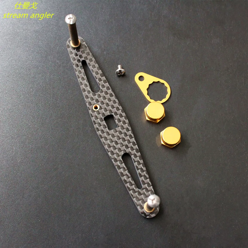 Прямая карбоновая ручка для катушки рокер 8 мм * 5 diy аксессуары 12 г D A S 7 4 левая и