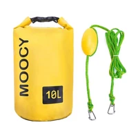 10l 20l tow rope sand sack orange 2 in 1 anchor waterproof dry bag kayak storage pack suitable for kayak jet ski rowing boat