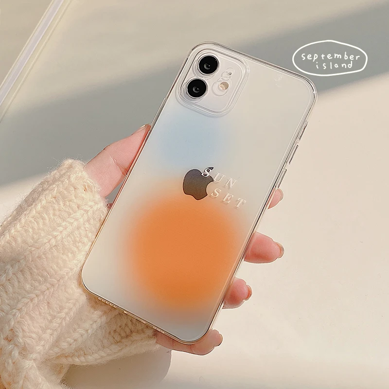 Watercolor Blooming Oil Painting Phone Case For iPhone 12 Mini 11 Pro Max X XR XS Max 8 7 Plus SE 2020 Protective Back Cover