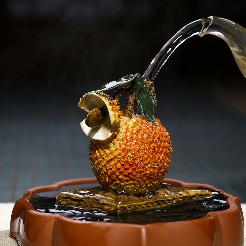 PINNY фиолетовая глина личи скульптура ручной работы керамика кунг фу чайная