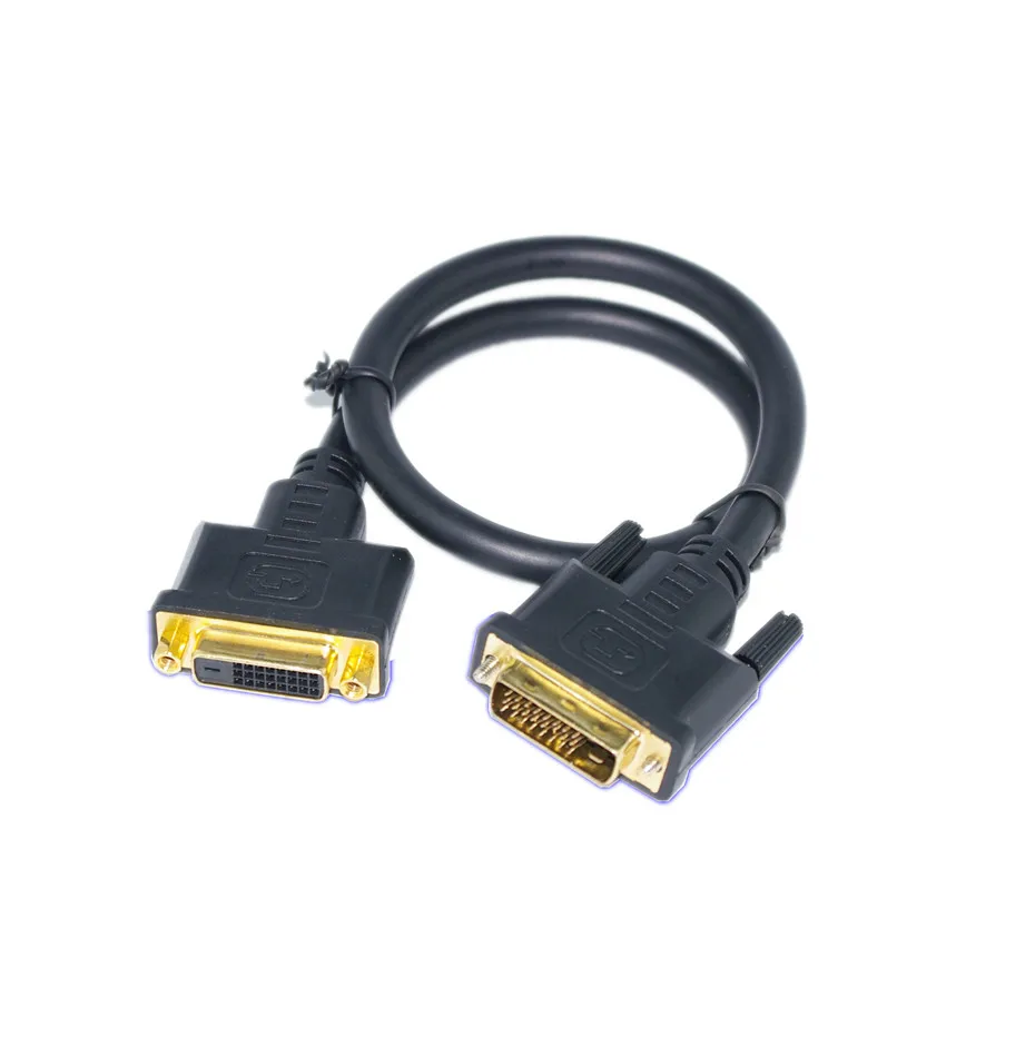 Двойной удлинитель 24 + 1 для цифрового видео Папа папа и Мама с ферритом 0 5 м|Кабели