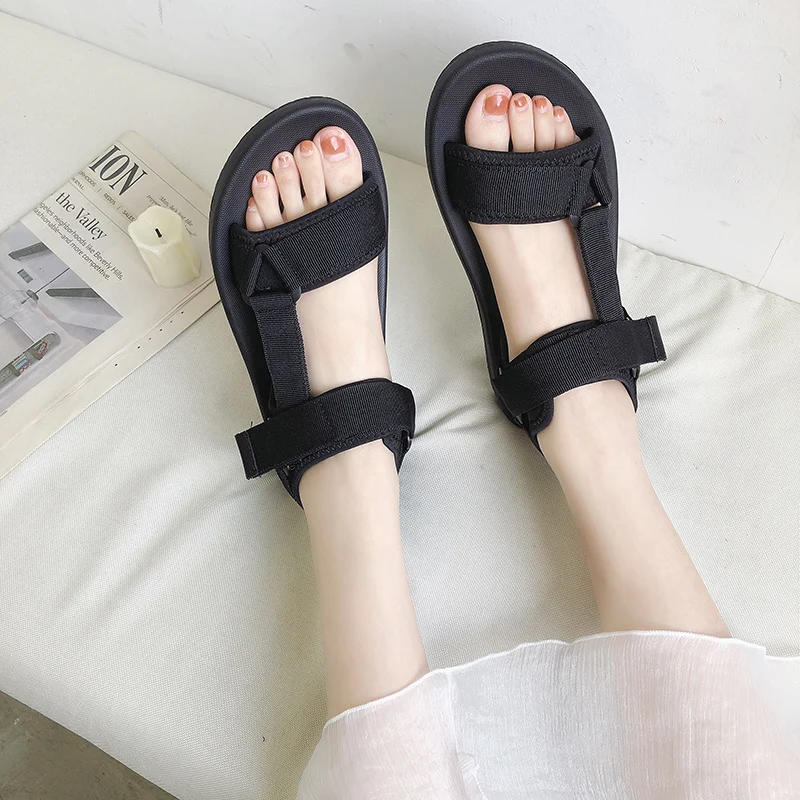 

Shoes Beige Heeled Sandals Summer Heels 2020 Women's Large Size Black Low Fashion Beach Female Sale Sizes Comfort Block Flat