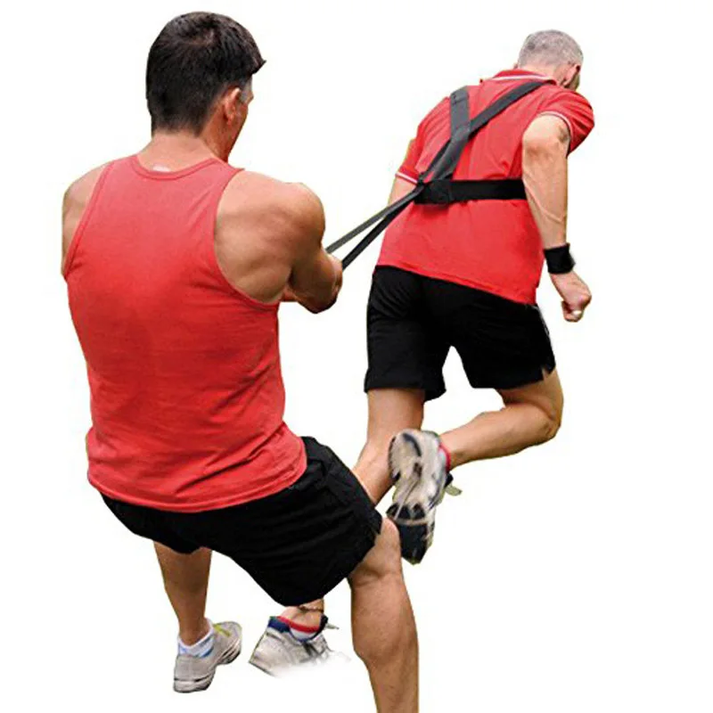 

Resistance Band Harness Pull Strap Shoulder for Fitness Running Training Sports A7