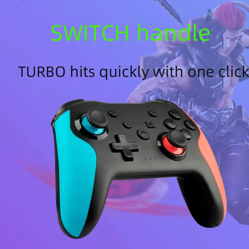 

Switch game handle wireless bluetooth wake up switch pro handle 6-axis vibrating handle for Android TV, PC, PS3