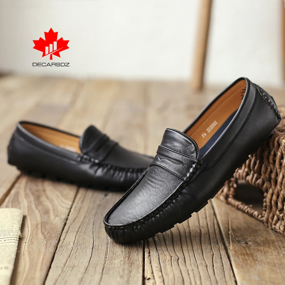 Мужская повседневная обувь Осенняя модная мужская на плоской подошве Модель 2020