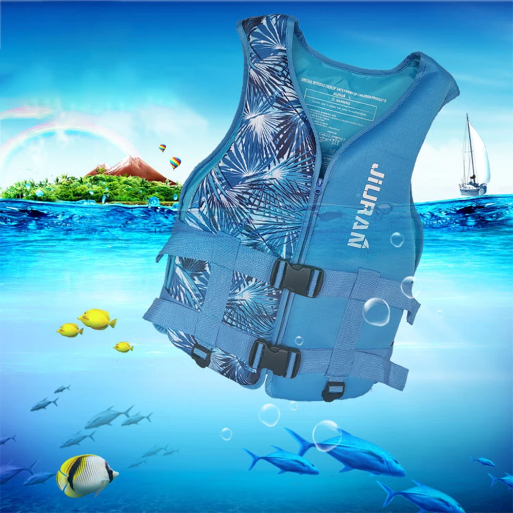 

Universal Outdoor Swimming Boating Ski Rafting Vest Neoprene Life Vest Adult Children Men Women Water Sports Buoyancy Jacket -40