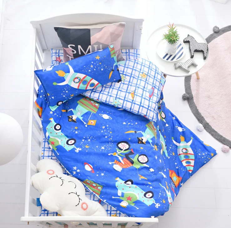3 шт./комплект детский хлопковый комплект постельного белья|Наборы белья| |
