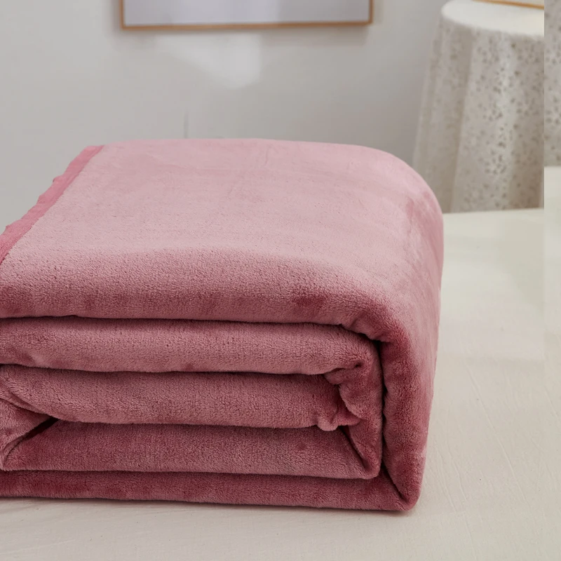 

In winter, Falai wool blanket covers legs, coral wool blanket, student dormitory sheets and people's fleece warm nap blanket