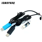 Модуль адаптера преобразователя TTL PL2303 PL2303HXPL2303TA, USB в RS232, с пылезащитной крышкой PL2303HX для кабеля загрузки arduino
