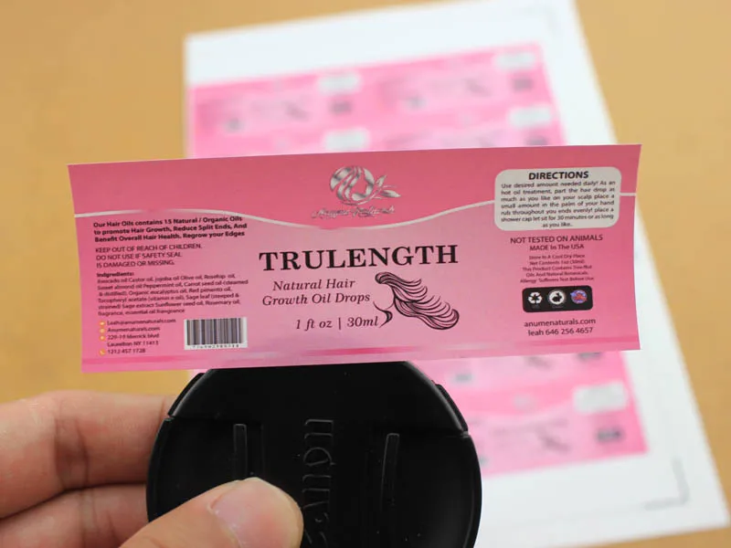 Клейкая Этикетка в рулоне для рисования картонной коробке этикетка губ стикер