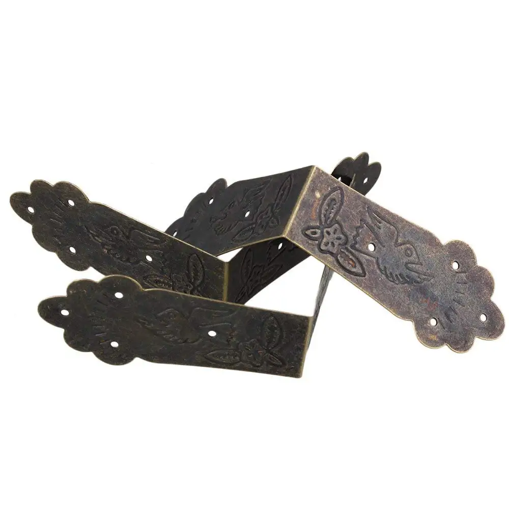 20 шт. 31x134 мм декоративные бронзовые металлические L образные ножки для стола углы